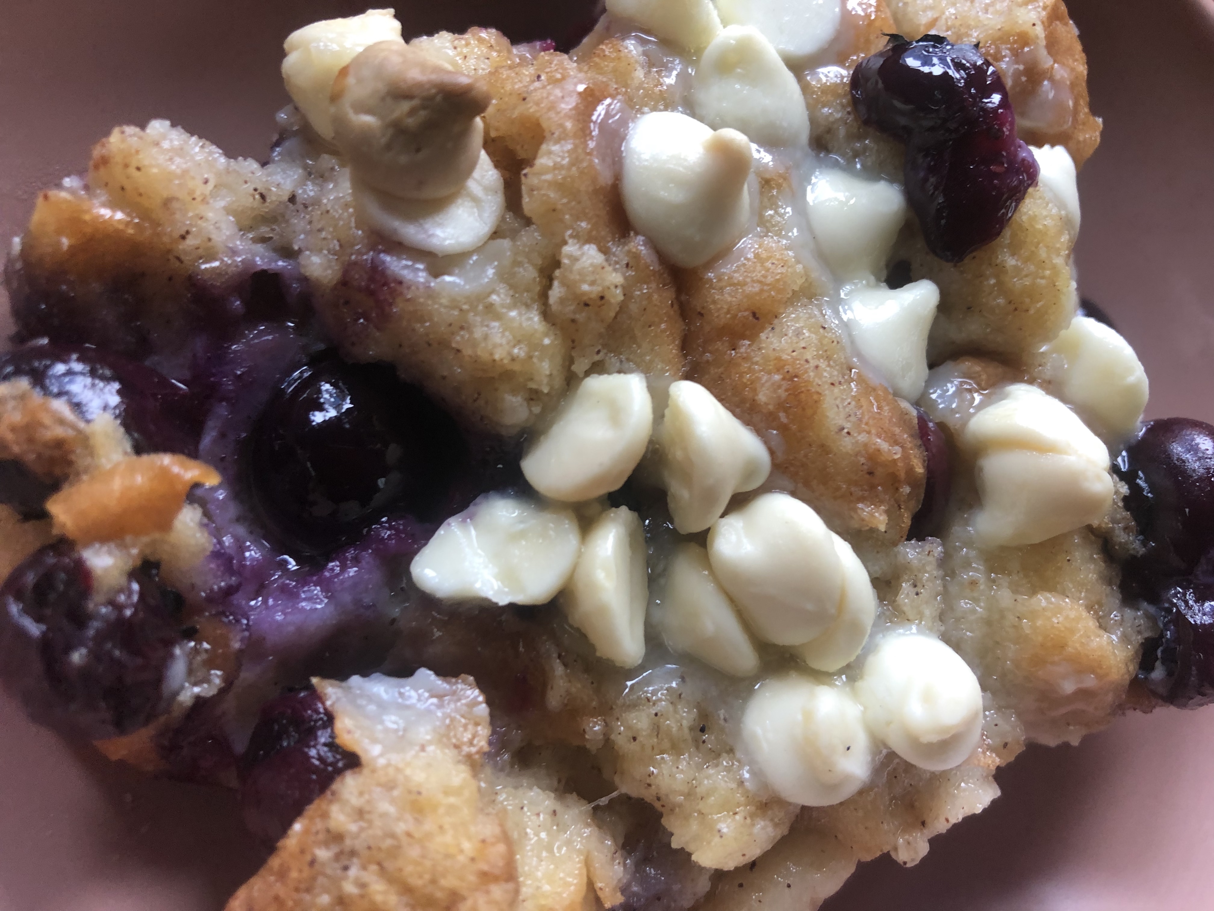 Blueberry Bread Pudding